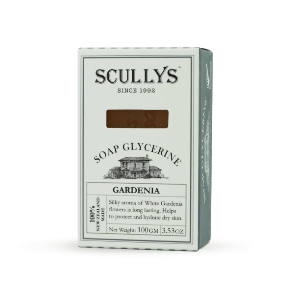 Gardenia Glycerine Soap Boxed scaled 1